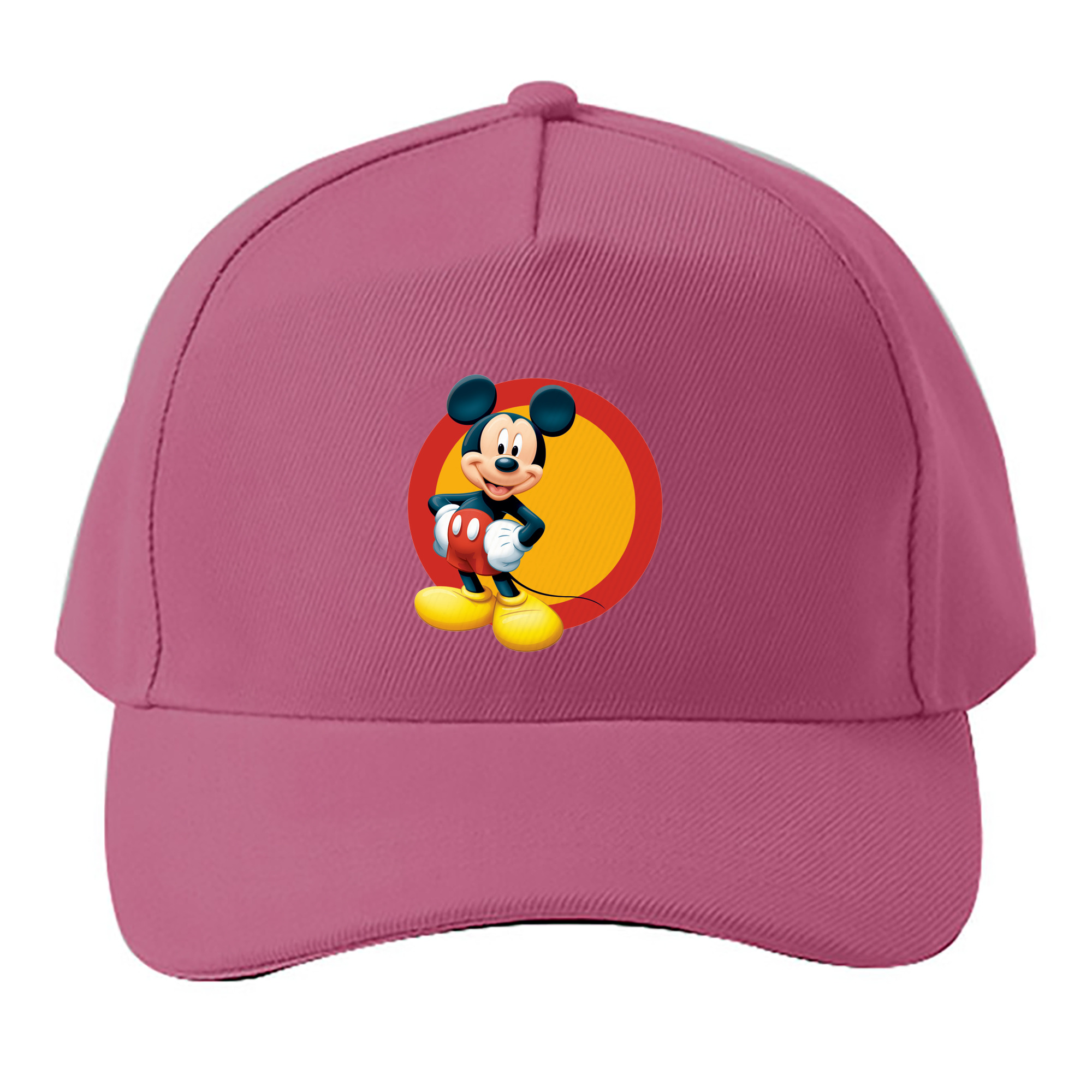 （画像用） ミッキーマウス Mickey Mouse ベースボールキャップ 綿100％ 男女兼用 帽子 スポーツ
